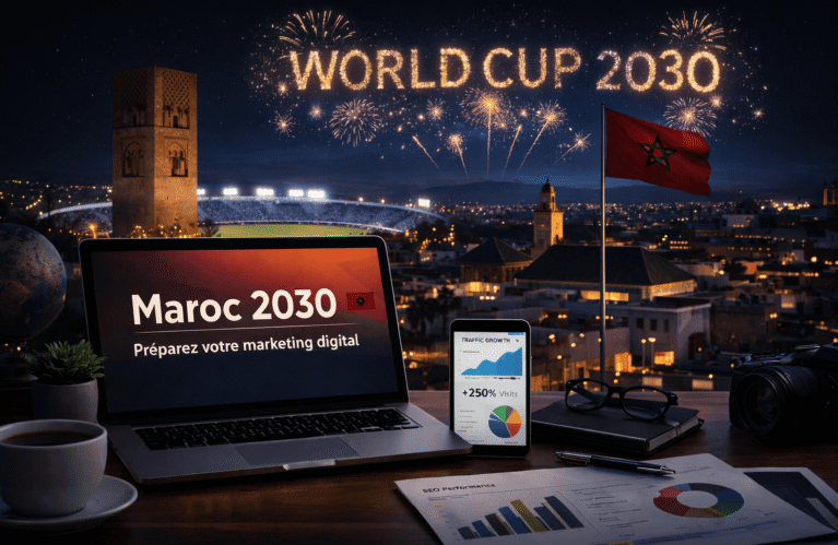L’Effet “Maroc 2030” : comment préparer votre marketing digital dès maintenant pour la Coupe du Monde au Maroc