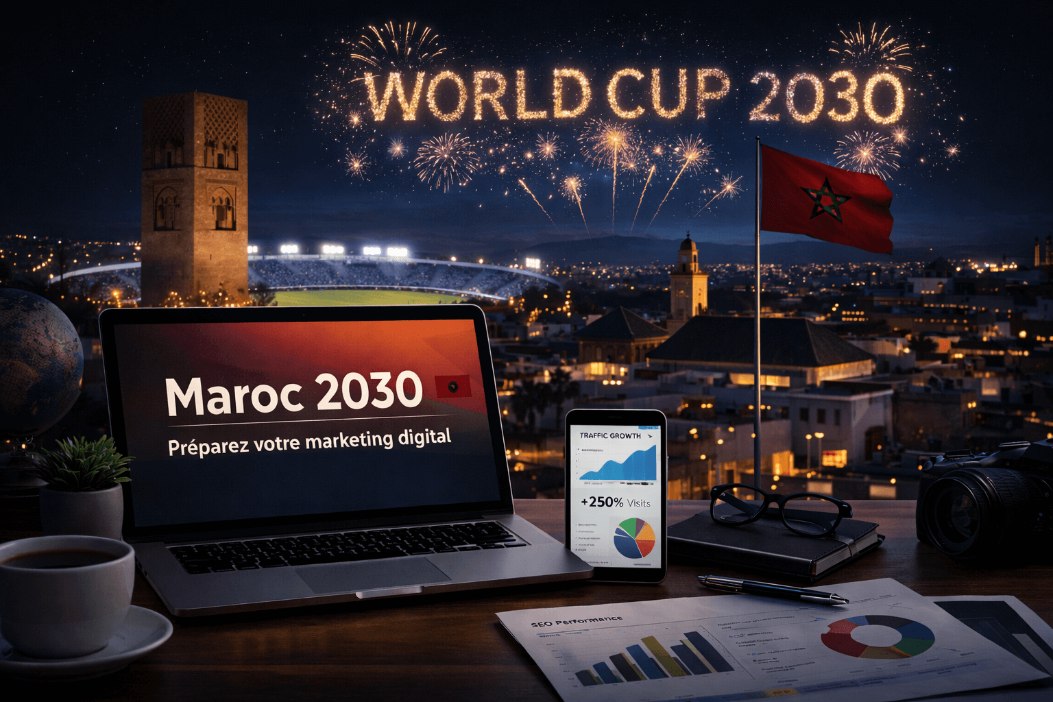 L’Effet “Maroc 2030” : comment préparer votre marketing digital dès maintenant pour la Coupe du Monde au Maroc