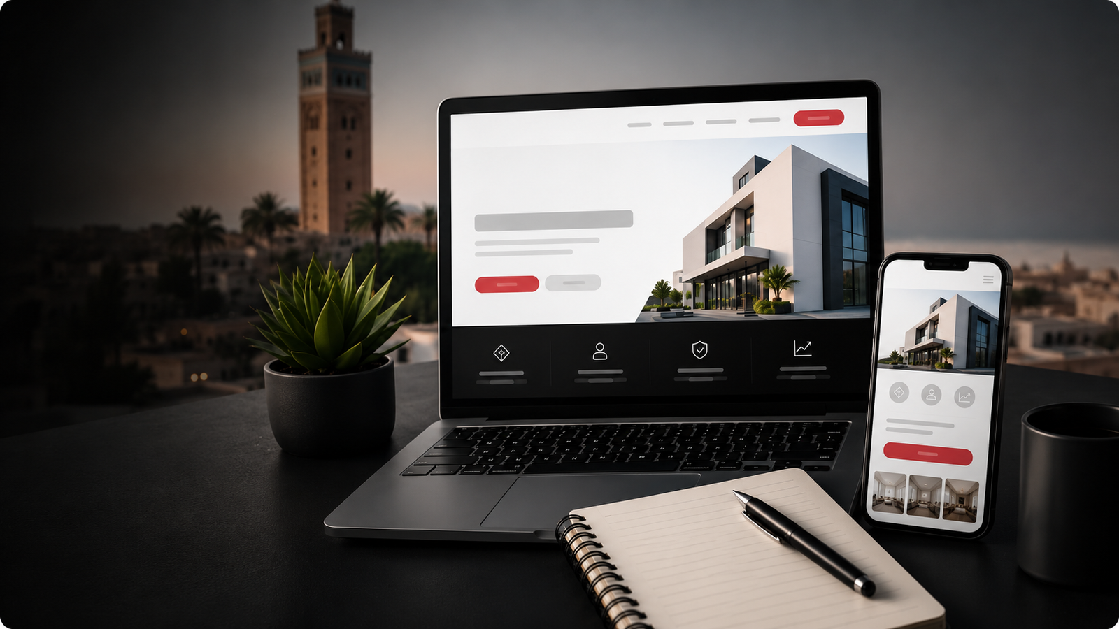 Création site vitrine Maroc : prix, étapes et erreurs à éviter en 2026